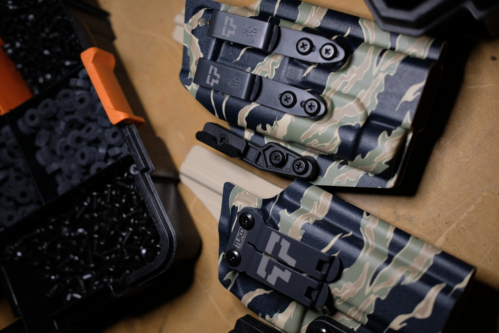 Hand-formed Kydex IWB holster, made in Las Vegas
