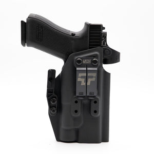 TUKD GHOST light-bearing holster for Smith and Wesson pistols, hand formed Kydex IWB carry, made in Las Vegas