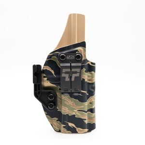 TUKD GHOST light-bearing holster for Springfield pistols, hand formed Kydex, Las Vegas workshop