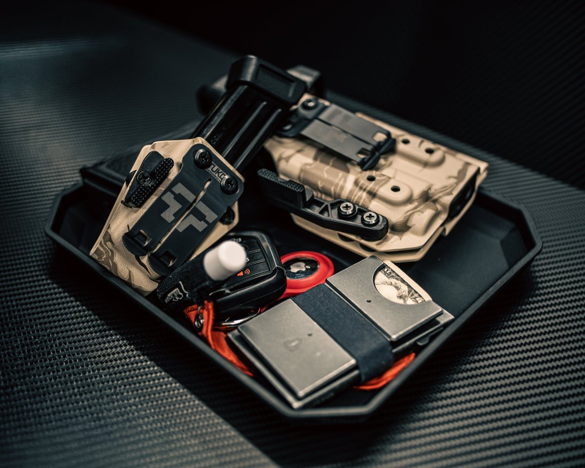 TUKD EDC Tray – Everyday Carry Valet Organizer Tray - TUKD Concealment