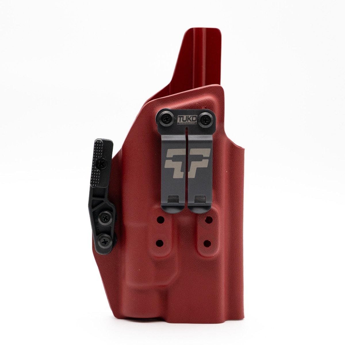 TUKD GHOST light-bearing holster for SIG Sauer pistols, hand formed Kydex, Las Vegas workshop