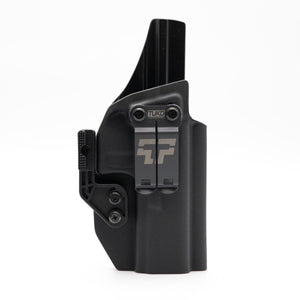 TUKD GHOST light-bearing holster for Smith and Wesson pistols, hand formed Kydex, Las Vegas workshop