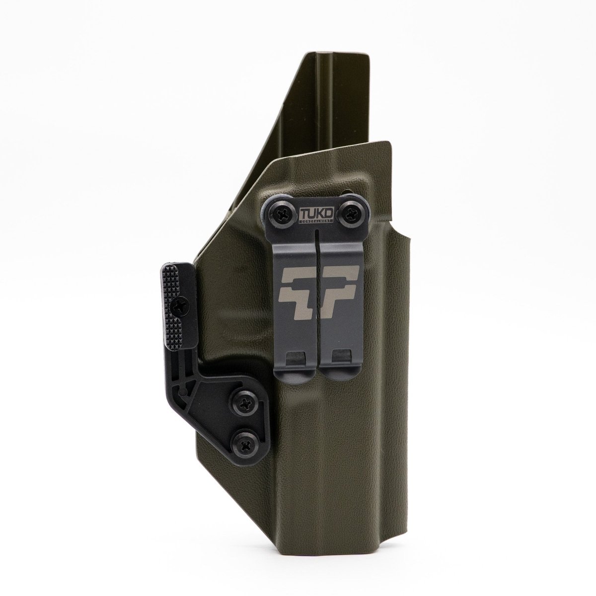 TUKD ORIGIN holster for Glock pistols, hand formed Kydex, Las Vegas workshop