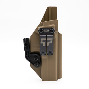 TUKD ORIGIN holster for Smith and Wesson pistols, hand formed Kydex, Las Vegas workshop